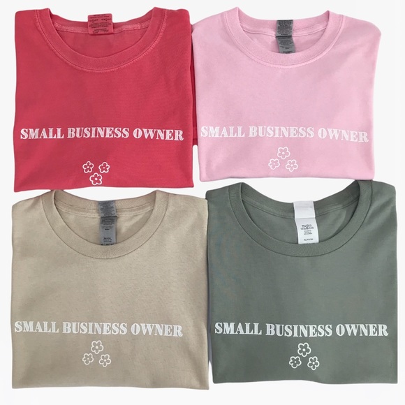 SMALL BUSINESS OWNER Unisex Adult 100% Cotton T-Shirts - Various - Picture 9 of 14